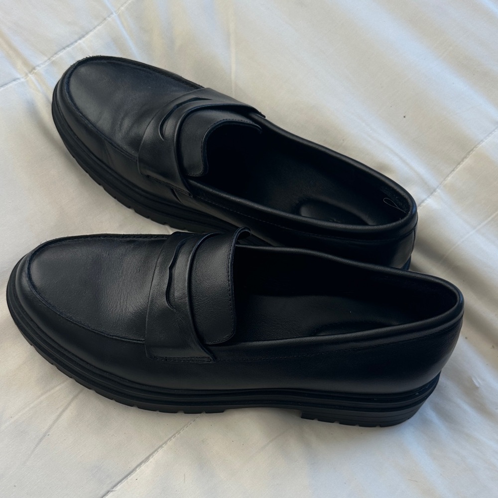 Quince Black Women's Loafers